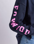 Origin Crew- Navy/Pink