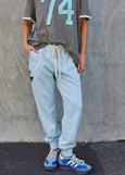 Vintage Western Track Pant- Powder Blue