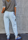 Vintage Western Track Pant- Powder Blue