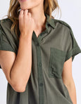 Locket Shirt- Khaki