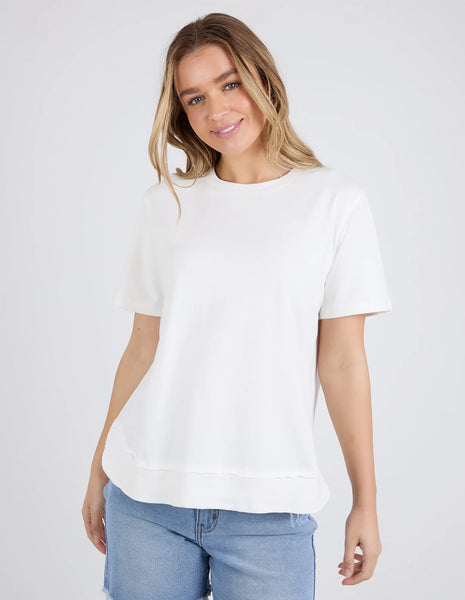 Farrah SS Tee- White