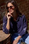 Kimberley Top- Shadow Blue