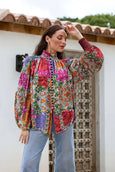 Dreams Blouse- Shelby Orange