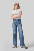 Carrie Pacific Blue Wide Straight Leg Jeans