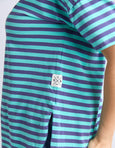 Lauren SS Tee- Blue Stripe