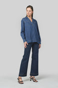 Ash Denim Pop Over Shirt