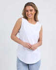 Lennox Tank- White