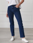 Jenna Straight Leg Jean-Indigo