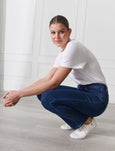 Jenna Straight Leg Jean-Indigo