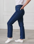 Jenna Straight Leg Jean-Indigo