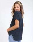 Allison Tee- Navy