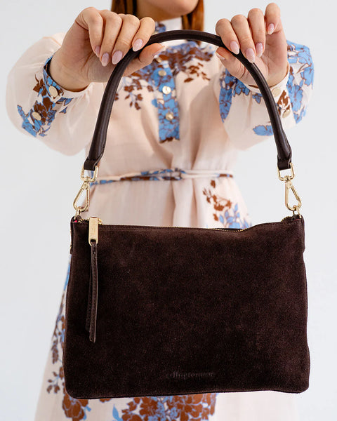 Baby Sophie- Chocolate Suede
