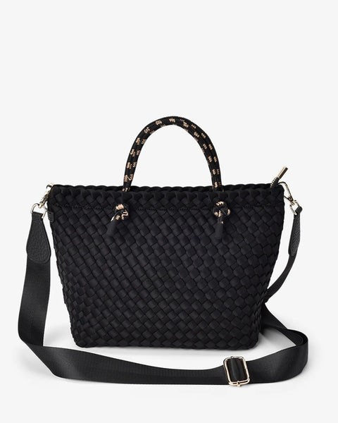 Michigan Tote- Black Neo Plait