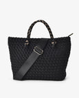 Michigan Tote- Black Neo Plait