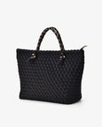 Michigan Tote- Black Neo Plait