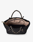 Michigan Tote- Black Neo Plait