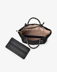 Michigan Tote- Black Neo Plait