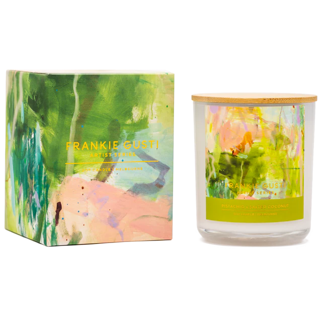 ARTIST SERIES CANDLE | PISTACHIO + SALTED COCONUT | KATE ELIZA