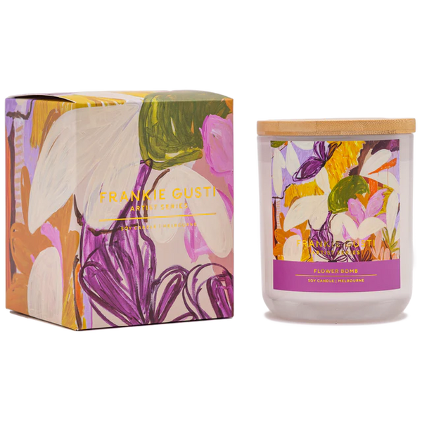 ARTIST SERIES CANDLE | FLOWER BOMB | KATE MAYES