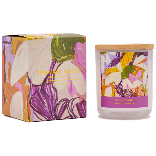 ARTIST SERIES CANDLE | FLOWER BOMB | KATE MAYES