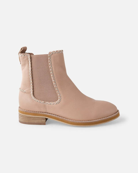 Cinda Leather Boot -Camel