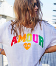 Crew Neck Amour- White