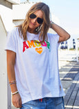 Crew Neck Amour- White