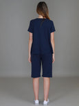Charlene Star Stripe Tee- Ink