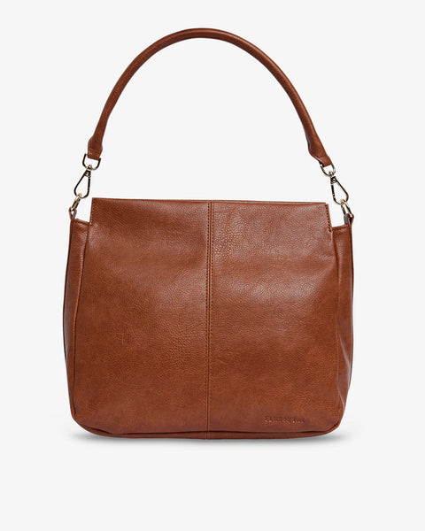 Bellevue Tote- Tan Pebble