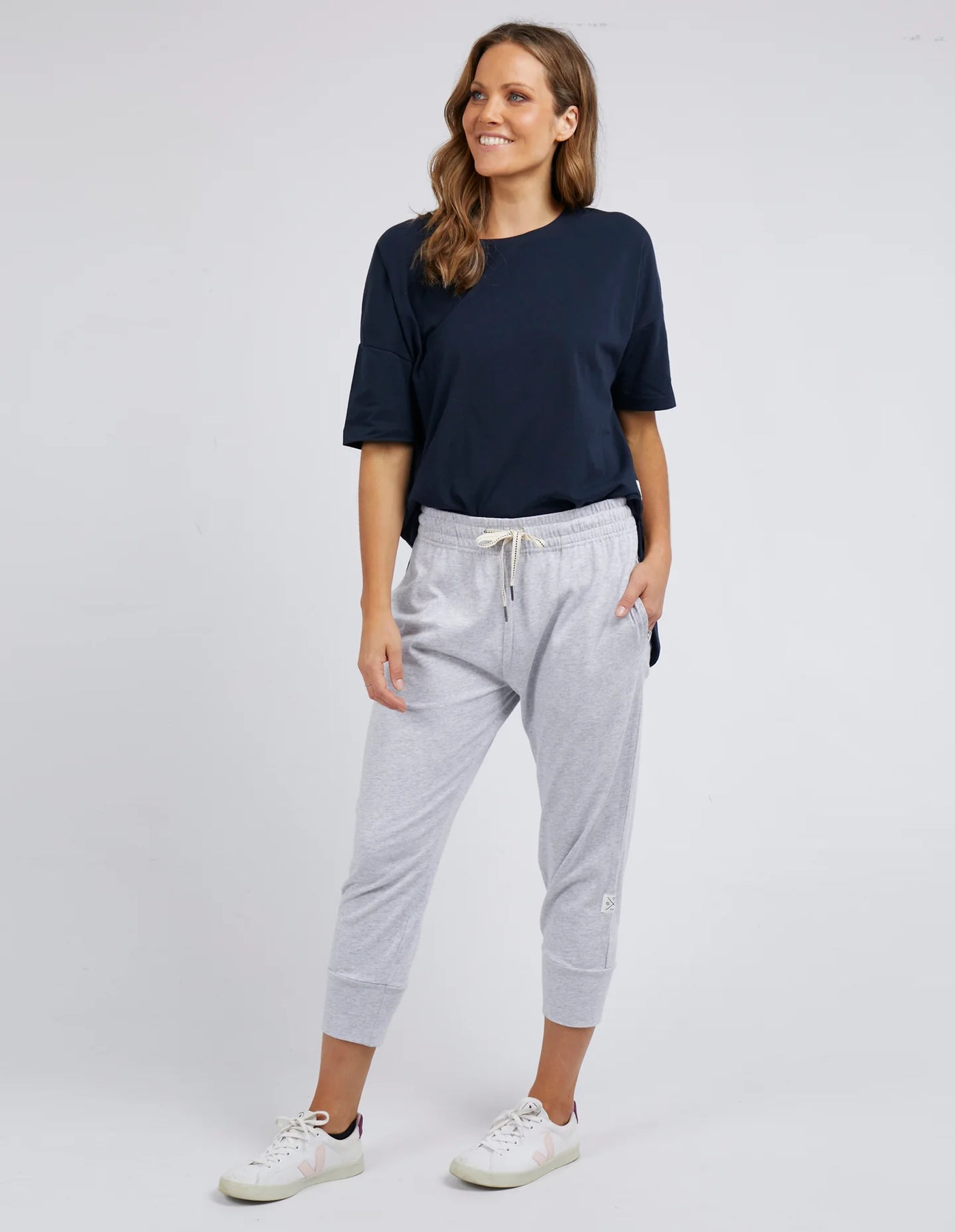 Brunch Pant- Grey Marle