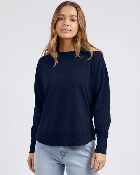 Farrah Long Sleeve Navy