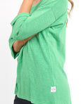 Annie 3/4 Sleeve- Greenbriar