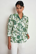 Serenade Top- Garden Paisley