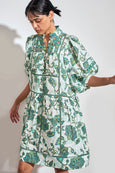 Capture Dress- Garden Paisley