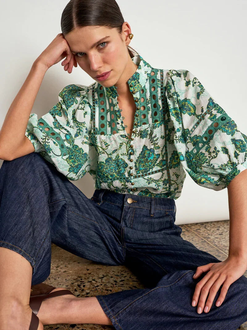 Extend Top- Garden Paisley