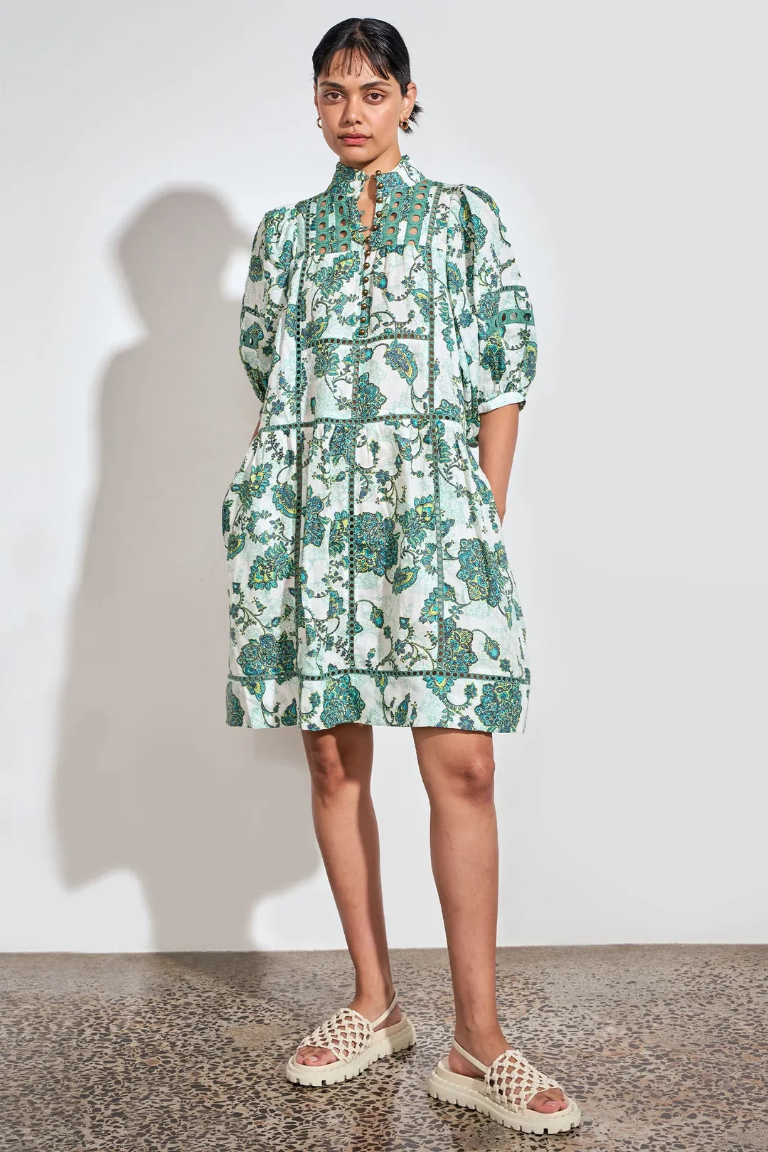 Capture Dress- Garden Paisley