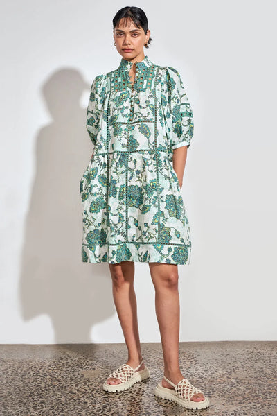 Capture Dress- Garden Paisley
