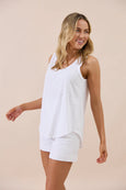 Ava Tank- White