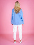 Ulverstone Crewneck- Periwinkle