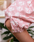 Folk Shadow Buti Shirtdress