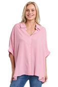 Luna Shirt- Pink Stripe