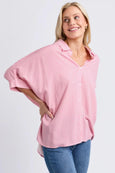 Luna Shirt- Pink Stripe