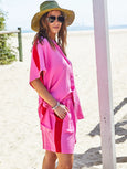 Resort Beach Shirt- Pink