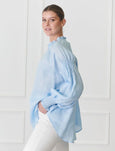 Willow Linen Top Blue