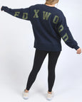 Interval Crew- Navy/Khaki