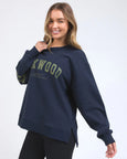 Interval Crew- Navy/Khaki