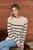 Breton Stripe Bell Pullover