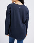 Outlook Sweat- Navy