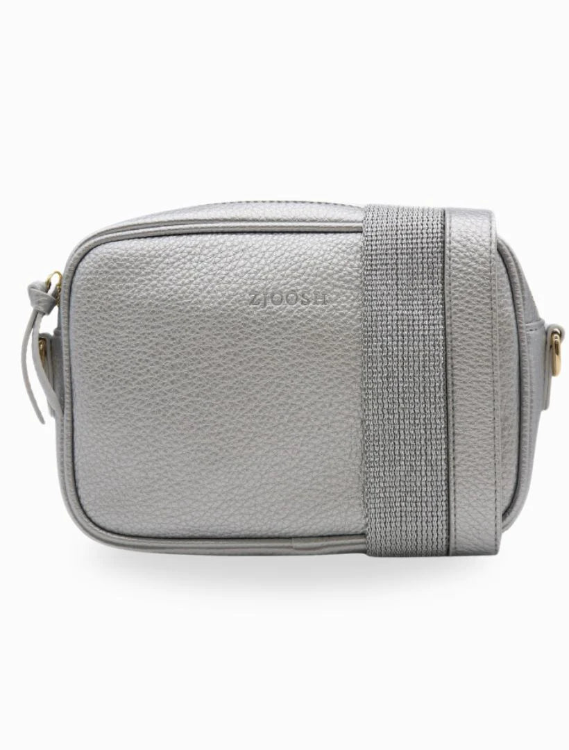 Ruby Crossbody Bag- Silver