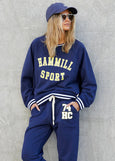 74 HAMMILL SPORT SWEAT - NAVY